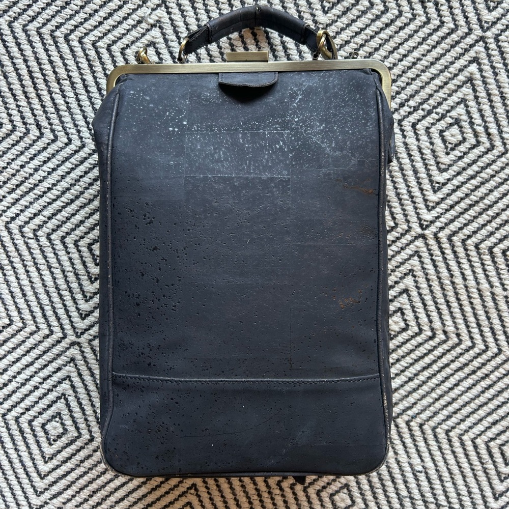 Laflore bobobark convertible backpack purse | vegan cork leather